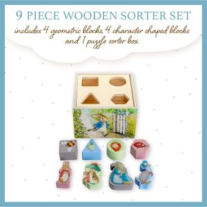 Beatrix Potter Wooden Shape Sorter
