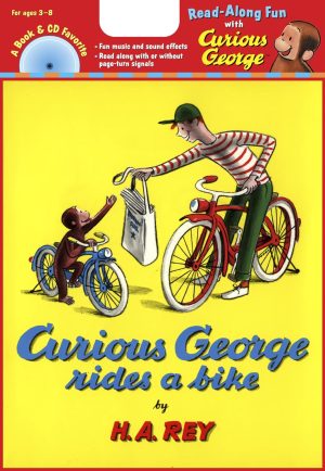 Curious George Rides a Bike and CD