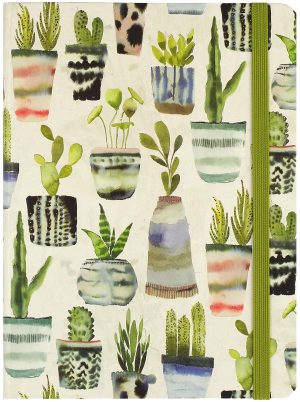 Watercolor Succulents Journal (Diary, Notebook)