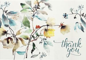 Thank-you Notes Asian Botanical