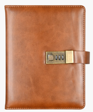 Brown Artisan Locking Journal