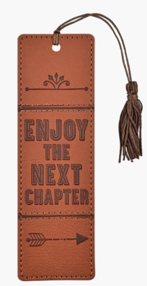 Enjoy the Next Chapter Artisan Bookmark