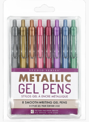 Studio Series Metallic Gel Pens